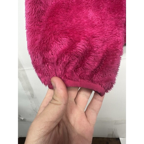 The North Face Women’s Fuzzy Fleece Full Zip Jacket Pink Size Medium Soft Warm - Picture 3 of 12